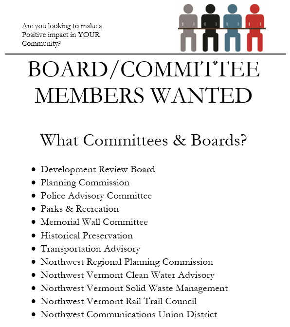 List of all Boards and Committees